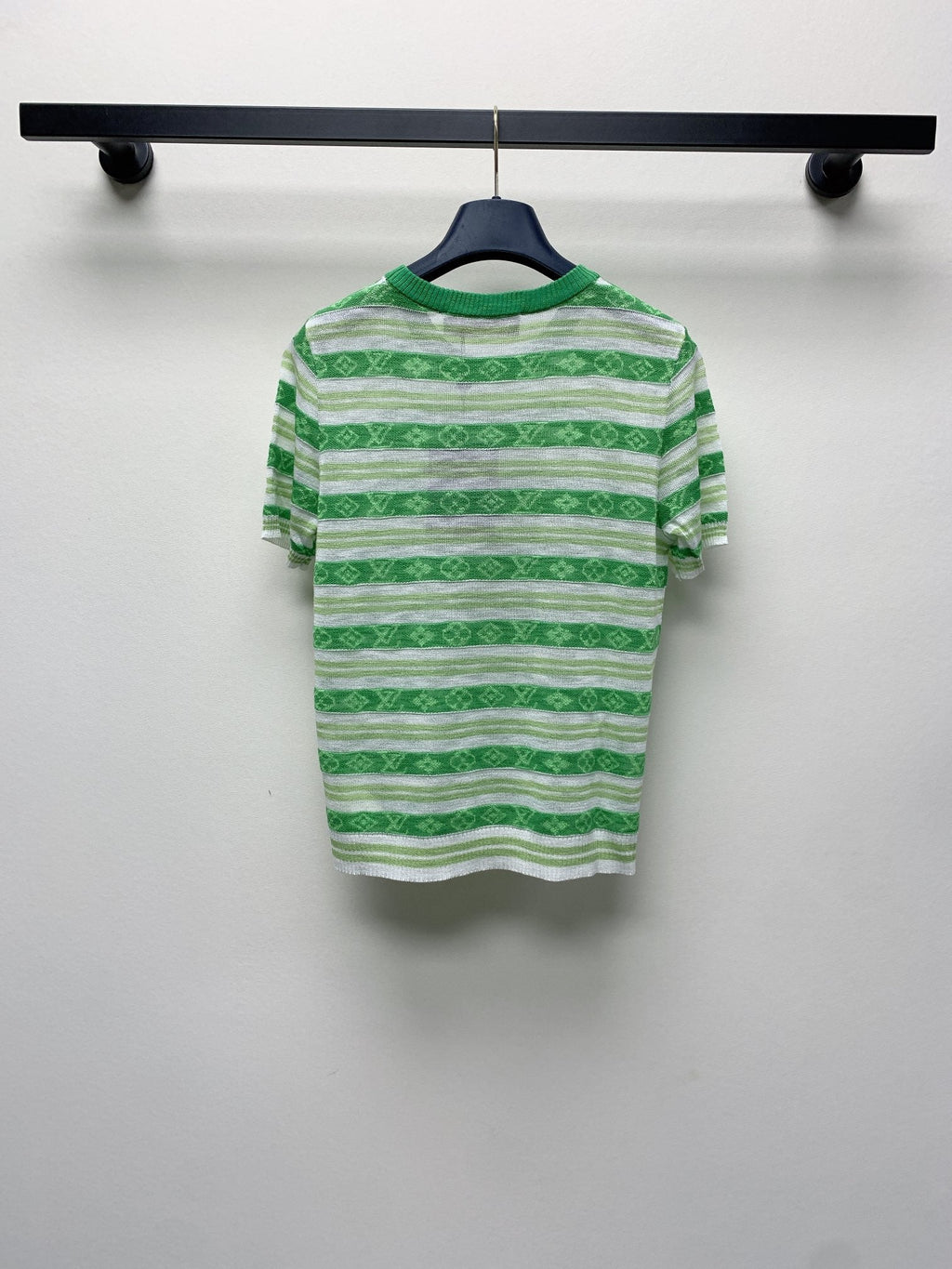 LOUIS VUITTON LV STRIPED CREW NECK T-SHIRT 268098
