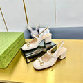 GUCCI HORSEBIT PUMP IN WHITE SHEEPSKIN