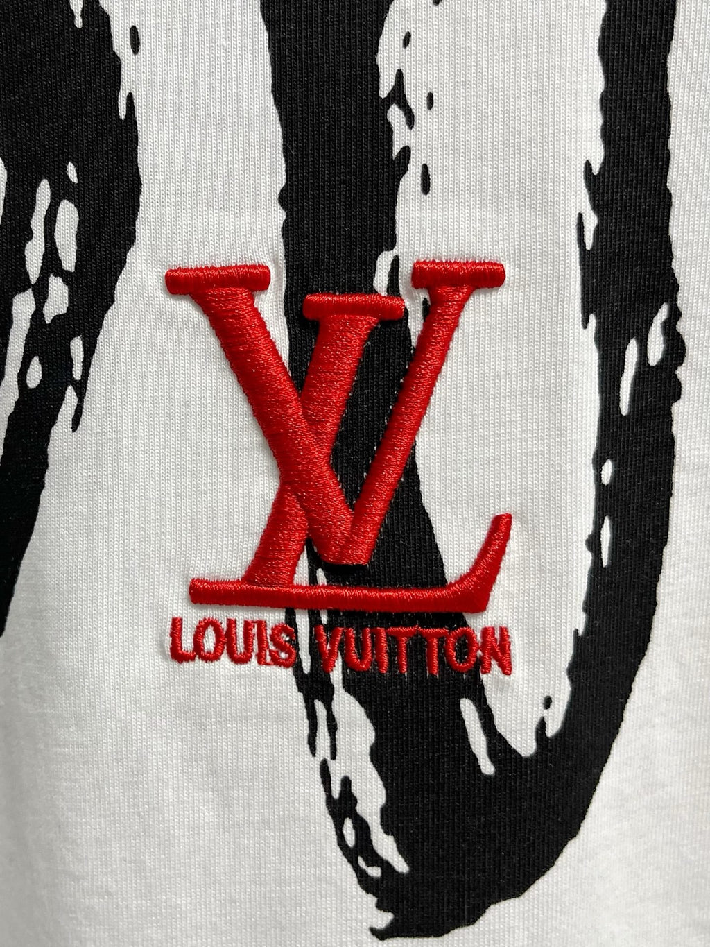 LOUIS VUITTON LV T-SHIRT IN WHITE COTTON 238859