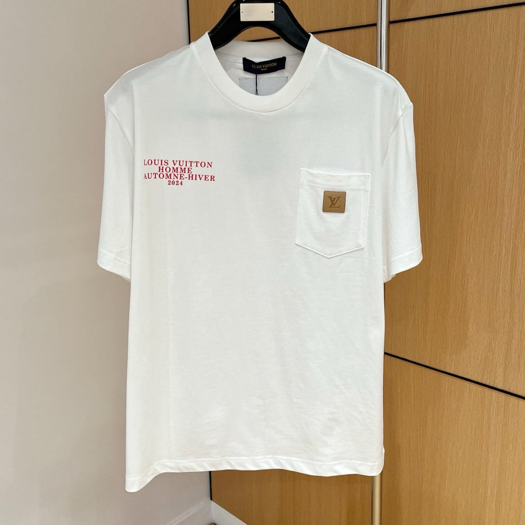 LOUIS VUITTON LV WHITE COTTON T-SHIRT 238867