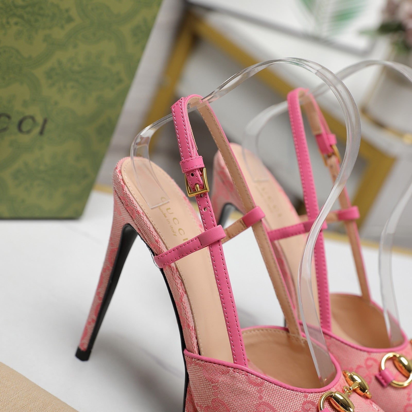 GUCCI Valentino High heels Pink