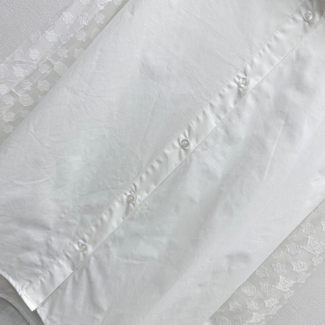 LOUIS VUITTON LV WHITE SHIRT 263749