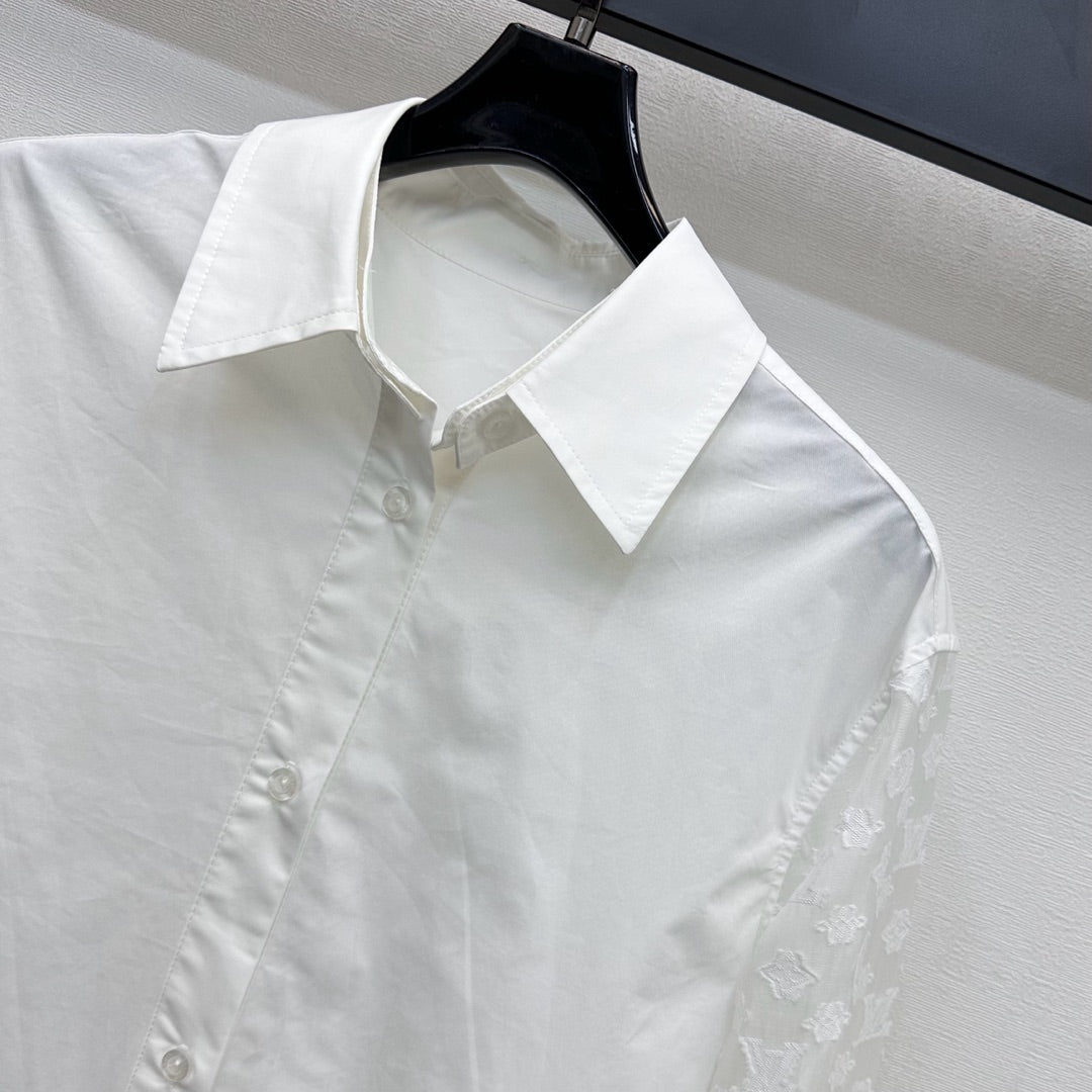 LOUIS VUITTON LV WHITE SHIRT 263749