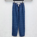 LOUIS VUITTON LV LASER-CUT DRAWSTRING JEANS 274790