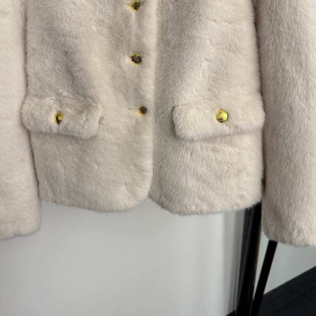CELINE 26S FUR COAT STYLE 21