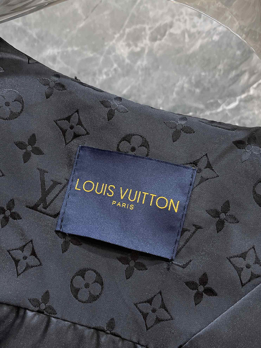 LOUIS VUITTON LV BLACK MONOGRAM JACKET 239559